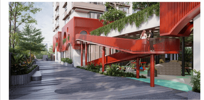 Image of 1404 Sq.ft 3 BHK Apartment / Flat for sale in The Linea, Kudasan, Gandhinagar for Rs. 11232000