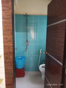 Bathroom Image of 1111 Sq.ft 2 BHK Apartment / Flat for rent in Unimark Srijan Heritage Enclave, Kaikhali Kolkata for Rs. 30000