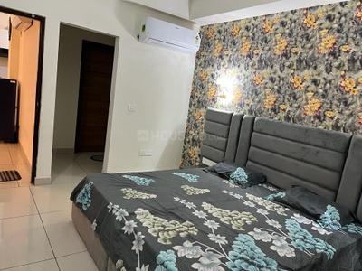 Bedroom Image of 1100 Sq.ft 2 BHK Apartment / Flat for rent in Ansal Palm Grove, Sector 115 Mohali for Rs. 20000