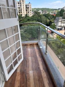Balcony Image of 1000 Sq.ft 2 BHK Apartment / Flat for sale in Bavdhan Pune for Rs. 8500000