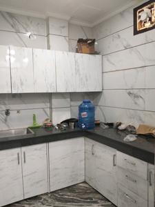 Kitchen Image of 380 Sq.ft 1 RK Builder Floor for rent in Baljit Nagar New Delhi for Rs. 16000