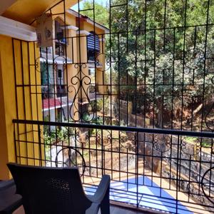 Balcony Image of 600 Sq.ft 1 BHK Apartment / Flat for rent in Assagao Goa for Rs. 27000
