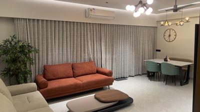 Hall Image of 900 Sq.ft 3 BHK Apartment / Flat for rent in Adani Amogha, Shantigram Ahmedabad for Rs. 62000