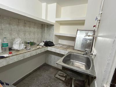 Kitchen Image of 400 Sq.ft 1 RK Builder Floor for rent in Green Park Extension New Delhi for Rs. 22000