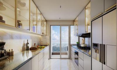 Kitchen Image of 1250 Sq.ft 2 BHK Apartment / Flat for sale in L And T Crestoria Estate T5, Panvel Navi Mumbai for Rs. 12500000