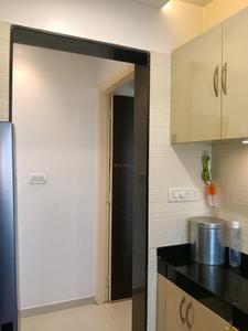 Kitchen Image of 630 Sq.ft 1 BHK Apartment / Flat for sale in Cosmos Classique, Thane West Thane for Rs. 7999000