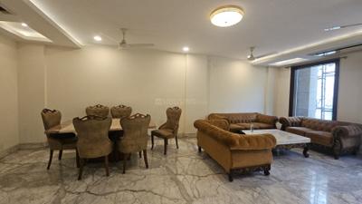Living Room Image of 4500 Sq.ft 4 BHK Builder Floor for rent in Safdarjung Development Area New Delhi for Rs. 450000
