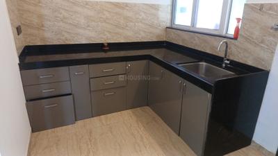 Kitchen Image of 950 Sq.ft 2 BHK Apartment / Flat for rent in VTP Leonara Building B, Mahalunge Pune for Rs. 28000
