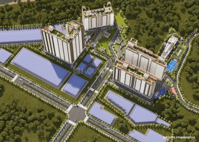 Image of 485 Sq.ft 2 BHK Apartment / Flat for sale in Magus City, Kalyan West, Kalyan for Rs. 3200000