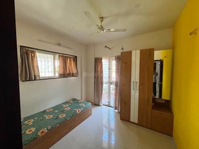 Bedroom Image of 1300 Sq.ft 3 BHK Apartment / Flat for rent in Govind Nagar Nashik for Rs. 31000