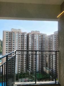 Living Room Image of 675 Sq.ft 1 BHK Apartment / Flat for rent in Godrej Hill Retreat, Mahalunge Pune for Rs. 23000