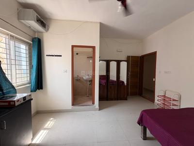 Bedroom Image of 380 Sq.ft 1 RK Studio for rent in Marathahalli Bengaluru for Rs. 17000