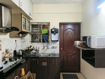 Kitchen Image of 1185 Sq.ft 2 BHK Apartment / Flat for rent in Meenakshi North Avenue, Sampigehalli Bengaluru for Rs. 35000