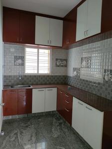 Kitchen Image of 650 Sq.ft 1 BHK Builder Floor for rent in Doddanekundi Bengaluru for Rs. 15000