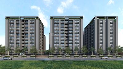Image of 1307 Sq.ft 2 BHK Apartment / Flat for sale in Sanctum Palacio, Palanpur, Surat for Rs. 5100000