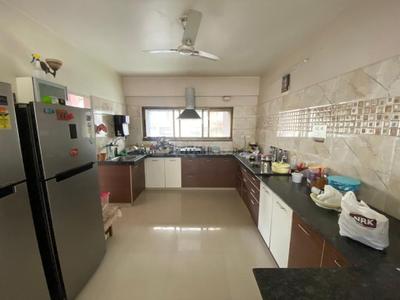 Kitchen Image of 3200 Sq.ft 4 BHK Apartment / Flat for sale in Gala Aura, South Bopal Ahmedabad for Rs. 20100000