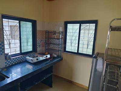 Kitchen Image of 750 Sq.ft 1 BHK Independent House for rent in Khandve Nagar Pune for Rs. 13000