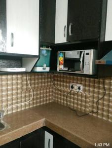 Kitchen Image of 1500 Sq.ft 2 BHK Builder Floor for rent in Sector 14 Gurgaon for Rs. 38000