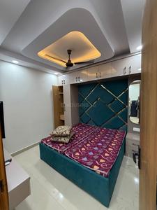 Bedroom Image of 500 Sq.ft 1 BHK Builder Floor for rent in Matiala New Delhi for Rs. 15000