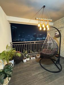 Balcony Image of 1957 Sq.ft 3 BHK Apartment / Flat for rent in Frontline Seven, Kokapet Hyderabad for Rs. 68000
