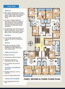 Image of 1430 Sq.ft 2 BHK Apartment / Flat for sale in Chandrasekharpur, Bhubaneswar for Rs. 12200000