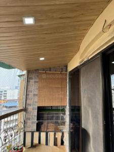 Balcony Image of 1600 Sq.ft 3 BHK Apartment / Flat for rent in Sanpada Navi Mumbai for Rs. 120000