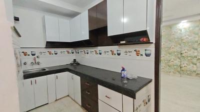 Kitchen Image of 690 Sq.ft 2 BHK Builder Floor for sale in Govindpuri New Delhi for Rs. 5000000