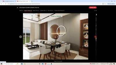 Image of 1394 Sq.ft 2 BHK Villa for sale in VGN Aspire Gardens, Avadi, Chennai for Rs. 12267800