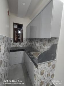 Kitchen Image of 500 Sq.ft 1 BHK Builder Floor for rent in Dwarka Mor New Delhi for Rs. 11000