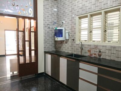 Kitchen Image of 1200 Sq.ft 2 BHK Independent House for rent in Horamavu Bengaluru for Rs. 25000