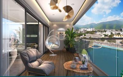 Balcony Image of 1100 Sq.ft 3 BHK Apartment / Flat for sale in Parth Lakeview, Dighe Thane for Rs. 16500000