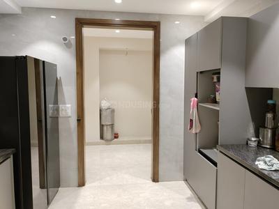 Kitchen Image of 1953 Sq.ft 3 BHK Builder Floor for rent in Greater Kailash I New Delhi for Rs. 185000