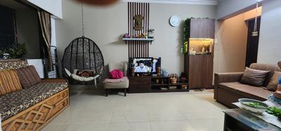Hall Image of 650 Sq.ft 2 BHK Apartment / Flat for rent in Mahavir Platinum, Chembur Mumbai for Rs. 52000