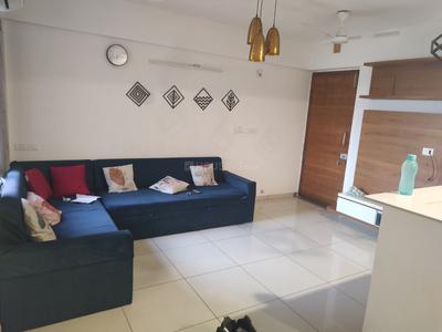 Bedroom Image of 1100 Sq.ft 2 BHK Apartment / Flat for rent in Orchid Blues, Shela Ahmedabad for Rs. 29999