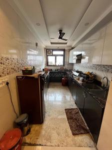 Kitchen Image of 1350 Sq.ft 3 BHK Builder Floor for rent in Sector 21 Gurgaon for Rs. 42000