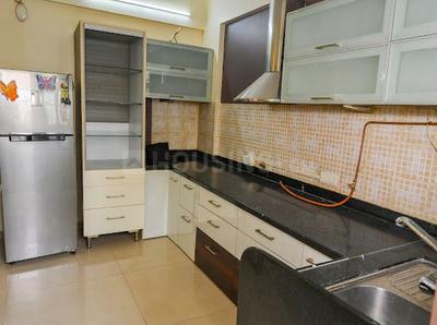 Kitchen Image of 1480 Sq.ft 3 BHK Apartment / Flat for rent in Lunkad Amazon, Viman Nagar Pune for Rs. 70000
