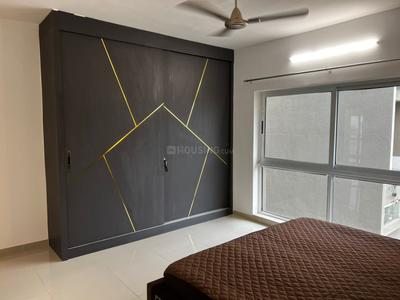 Bedroom Image of 1450 Sq.ft 3 BHK Apartment / Flat for rent in Marvel Ideal Spacio Phase 1, Pisoli Pune for Rs. 45000