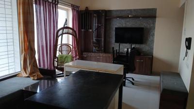Living Room Image of 1000 Sq.ft 2 BHK Apartment / Flat for rent in Goyal My Home Punawale, Wakad Pune for Rs. 28000