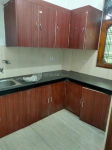 Kitchen Image of 1200 Sq.ft 2 BHK Builder Floor for rent in Gomti Nagar Extension Lucknow for Rs. 17000