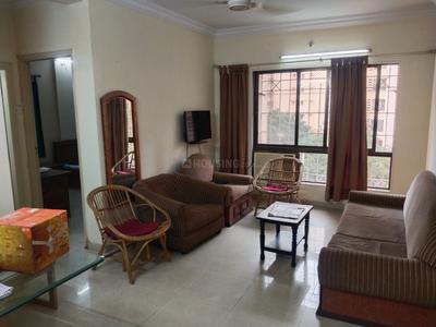 Hall Image of 640 Sq.ft 1 BHK Apartment / Flat for rent in Powai Mumbai for Rs. 46000