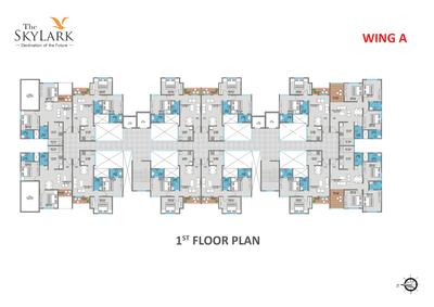 Image of 1290 Sq.ft 3 BHK Apartment / Flat for sale in Mohisha The Skylark II, Ravet, Pune for Rs. 7800000