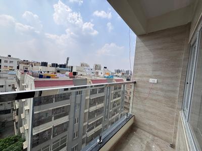 Balcony Image of 620 Sq.ft 1 BHK Builder Floor for rent in Bellandur Bengaluru for Rs. 37000