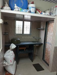 Kitchen Image of 550 Sq.ft 1 RK Independent House for sale in Powai Mumbai for Rs. 3800000