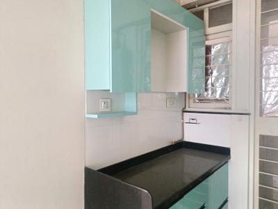 Kitchen Image of 650 Sq.ft 1 BHK Apartment / Flat for sale in Kolte Patil Umang Premiere, Wagholi Pune for Rs. 4600000