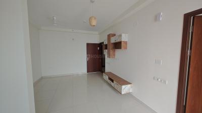 Living Room Image of 600 Sq.ft 1 BHK Apartment / Flat for rent in Eden At Brigade Cornerstone Utopia, Varthur Bengaluru for Rs. 35000