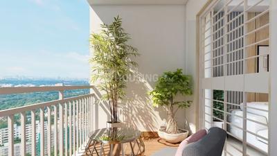 Balcony Image of 1512 Sq.ft 3 BHK Apartment / Flat for sale in Divine Garden, Lohegaon Pune for Rs. 10600000