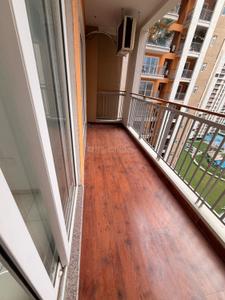 Balcony Image of 1950 Sq.ft 4 BHK Apartment / Flat for rent in Rishita Manhattan, Gomti Nagar Extension Lucknow for Rs. 54000