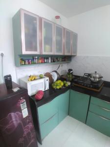 Kitchen Image of 1120 Sq.ft 3 BHK Apartment / Flat for sale in Mantra Essence, Undri Pune for Rs. 8600000