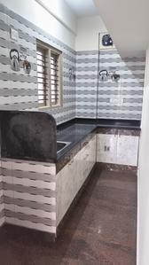 Kitchen Image of 550 Sq.ft 1 BHK Builder Floor for rent in HSR Layout Bengaluru for Rs. 24000