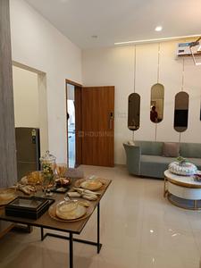 Hall Image of 975 Sq.ft 2 BHK Apartment / Flat for sale in Kosmic Kourtyard Phase 2, Wagholi Pune for Rs. 6900000